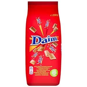Daim Chocolate Smooth Milk Chocolate With Crunchy Almond Caramel Centre ...