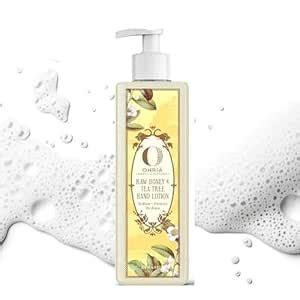 Buy Ohria Ayurveda Raw Honey & Tea Tree Hand Lotion | Soften, Protect ...