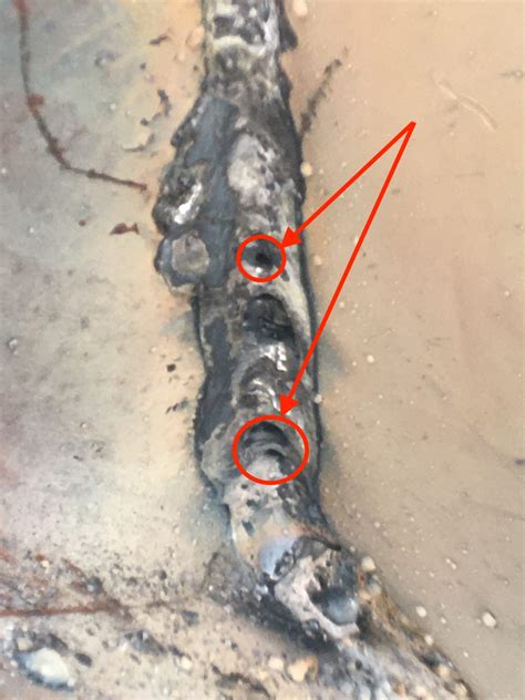 Welding Porosity Inspection and Identification - AWS CWI