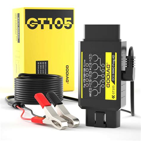 Buy ECU IMMO Prog Adapter, GT105 OBDII Break Out Box ECU Connector for ...