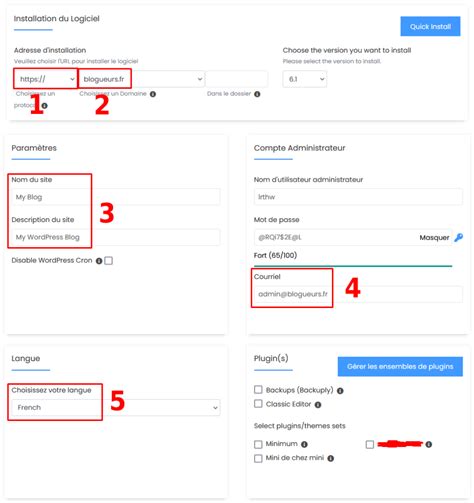 Image result for Installer WordPress Sur O2switch