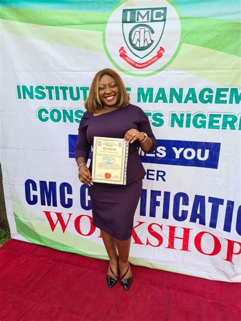 Yesterday I became a FELLOW of the Institute of Management Consultants Nigeria. That's in ... - acronym for yesterday