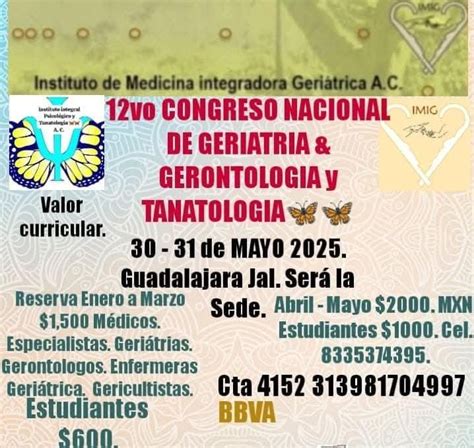 12vo CONGRESO NACIONAL DE GERIATRIA GERONTOLOGIA y TANATOLOGIA ??, Zona ...