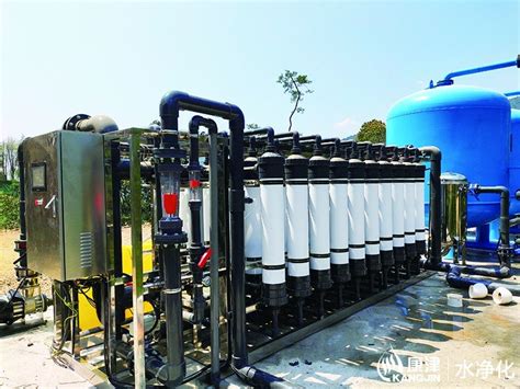 人饮工程-60T超滤净水设 - 超滤净水设备 - 广西康津水处理