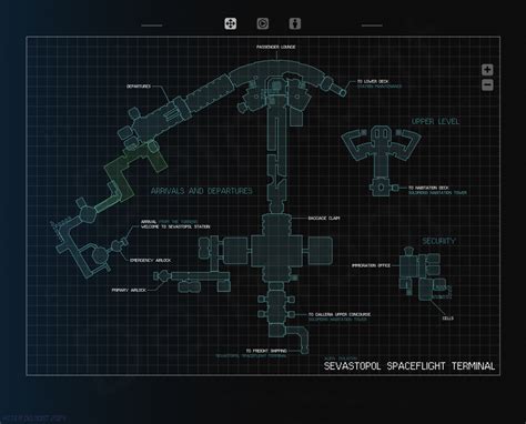 Image result for Alien Isolation Full Map