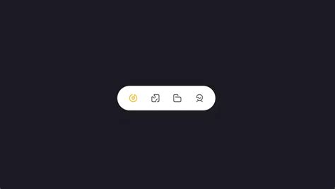 CSS Tab Bars - Tab Bar Animation example : CSS Mix