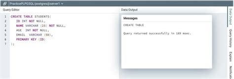 Create a New Table in SQL Using Query 的图像结果
