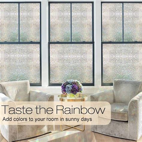 Multi-sized Single-sided Mirror Window Film,sun Protection, Glass ...