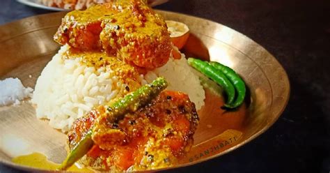 Sanjhbati Sen. দ্বারা রুই পোস্তর ঝাল (Rui postor jhal recipe in Bengali ...