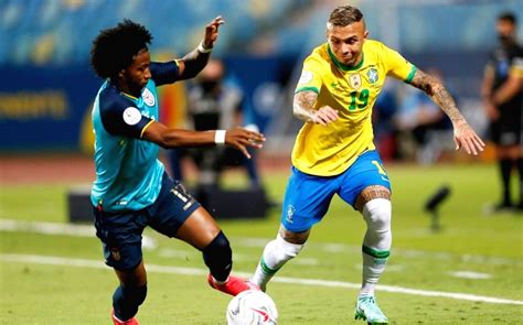 Ecuador hold Brazil to reach Copa America last eight