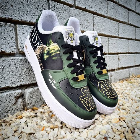 Star Wars Air Force 1 Custom | Star wars shoes, Custom sneakers diy ...