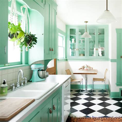 Mint Green Kitchen Island – Things In The Kitchen