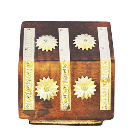Wooden Beautiful Hut Design Tea Coffee Coaster Set Of 6 - Oxyroots ...