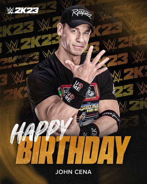 Happy Birthday John Cena