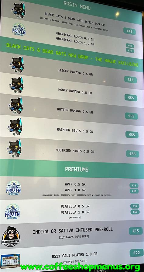 Fly Latest Menu - coffeeshopmenus.org