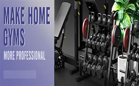 IRIS Multifunctional Weight Rack for Home Gym Suitable for Dumbbell ...