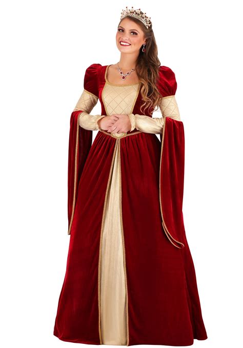 Regal Renaissance Queen Women's Costume | Historical Costumes