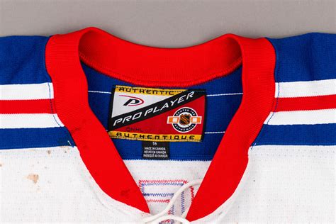 Lot Detail - Derek Sanderson's Signed New York Rangers Jersey and FDNY ...