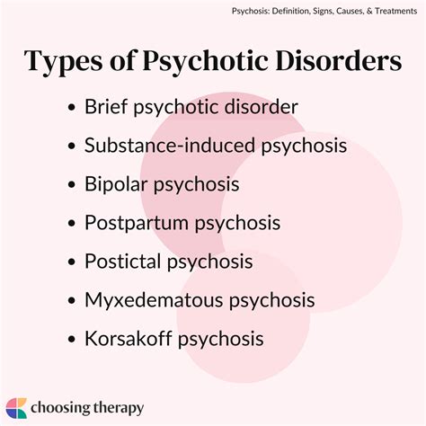 Psychosis: Types, Symptoms, & Treatments