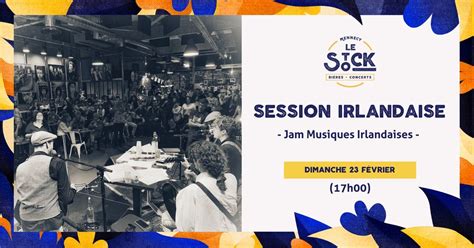 SESSION JAM IRLANDAISE - Concert Jam au Stock, 7 Rue Charles Peguy ...