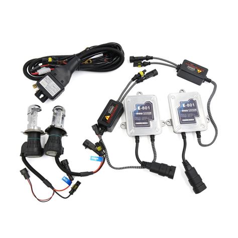 ELECTROPRIME H4 55W 6000K Bi-Xenon Hi/Lo HID Headlight Conversion Light ...