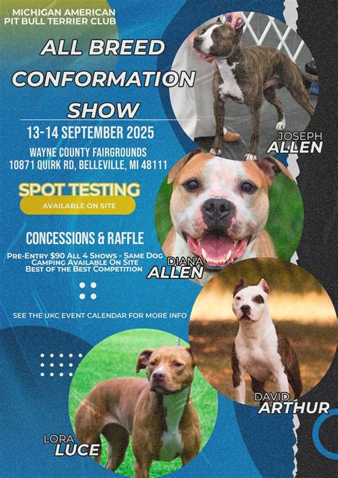 September 2025 MAPBTC Conformation Show, Wayne County Fairground ...