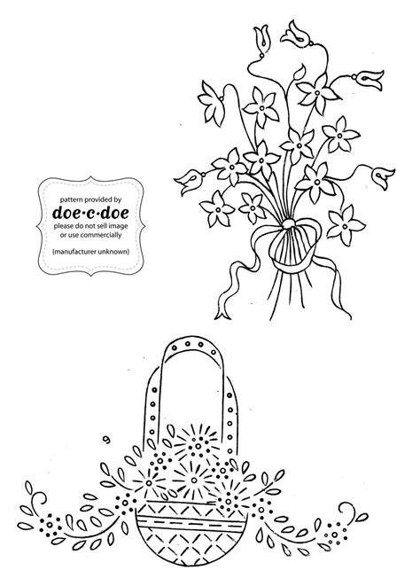 doe-c-doe: thursday = embroidery