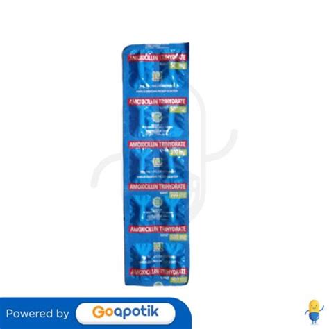 kegunaan amoxicillin trihydrate 500 mg