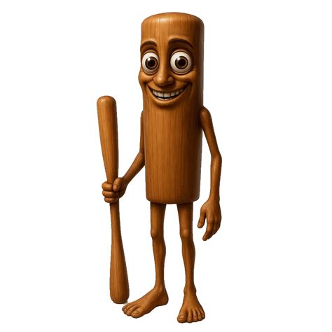 Tung Tung Tung Sahur PNG Isolated HD