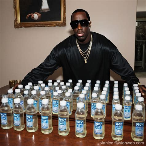 Baby Oil Bottles Scene | Stable Diffusion Online