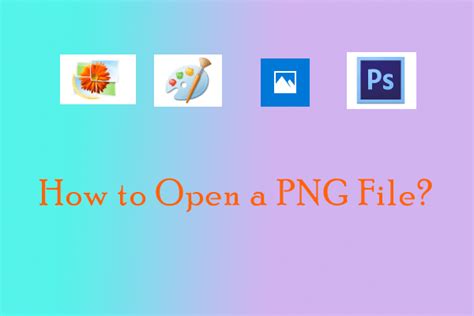 Image result for How to Open PNG File