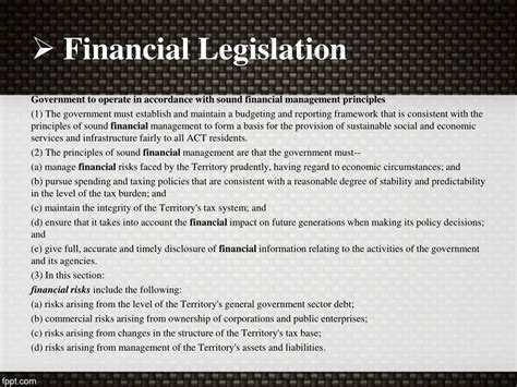 Financial Control Legislation 的图像结果