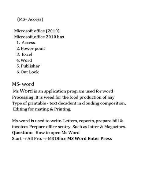 MS Word Notes 的图像结果