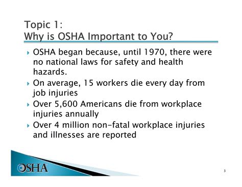 Introduction to OSHA | PDF