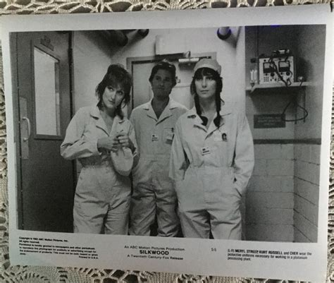 9 Original Movie photos SILKWOOD 1983 Meryl Streep Cher Kurt Russell ...