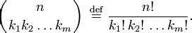 Example of Finding Multinomial Coefficient 的图像结果
