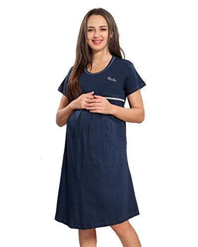 Buy AV2 Women Solid Feeding/Maternity/Nursing Nightdress, Short Nighty ...