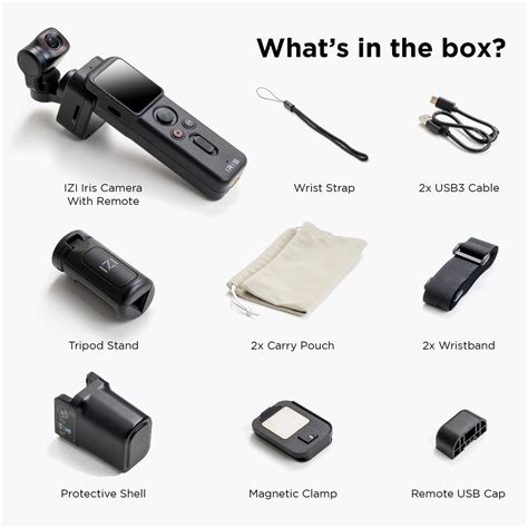 Buy IZI IRIS Detachable Pocket Gimbal Camera Online in India