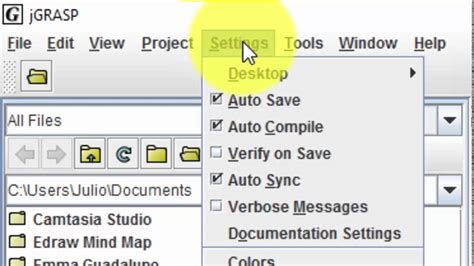 jGRASP GUI Tutorial 的图像结果