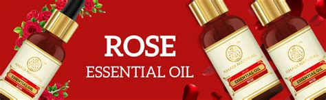 Buy KHADI NATURAL Rose Essential Oil| Hydrates Skin| Aromatherapy ...