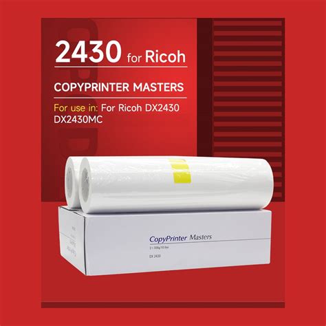 Copy Printer DX2430 Master Roll B4 For Ricoh Priport DX 2430 Digital D ...