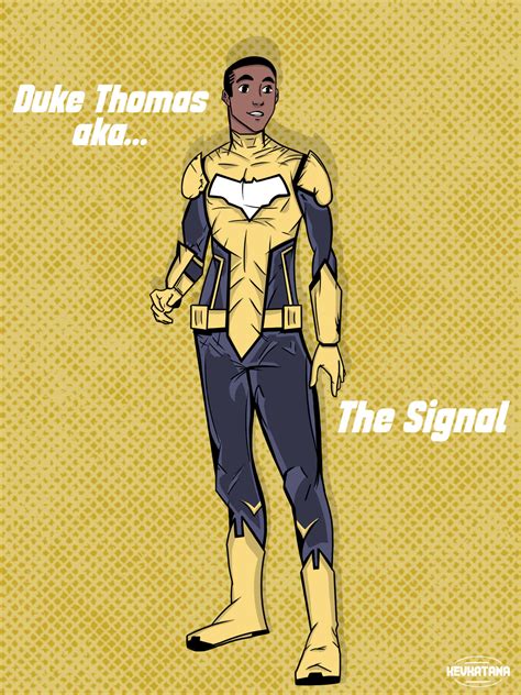 Duke Thomas / The Signal |DC by kevkatana on DeviantArt