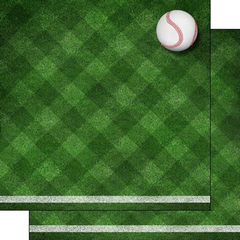 Baseball Scrapbook Paper 的图像结果