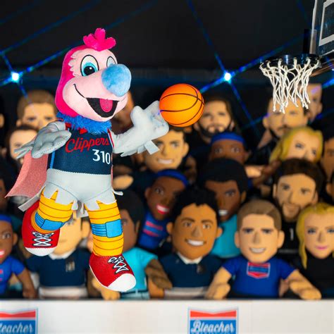 Los Angeles Clippers Chuck the Condor 10" Mascot Plush Figure (Blue Un ...