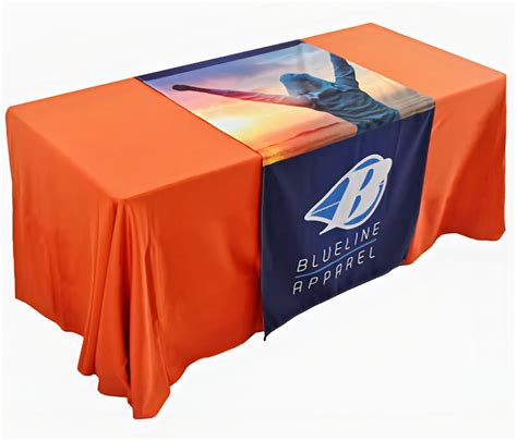 Fabric Table Runner With Logo at Charles Bolden blog