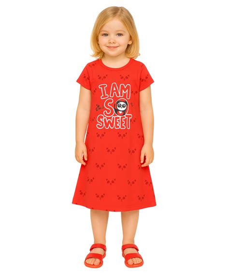 Cotton Night Dress for Girls | Inhika.com