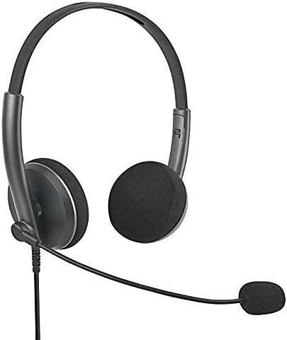 Jabra Biz 1100 Duo USB NC Global Wired On Ear Headphone with Mic (Black ...