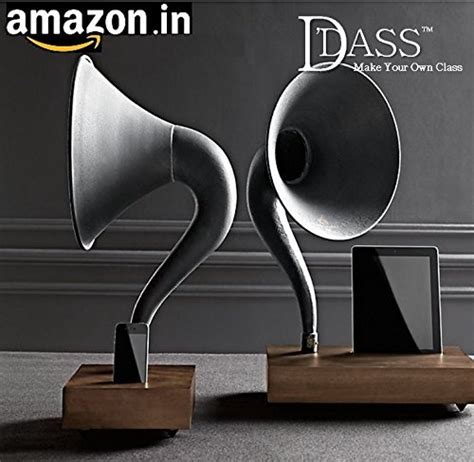 D'Dass® Swan Gramophone for iPhone® / Gramophone for Android ...