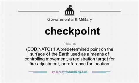 Image result for Final Checkpoint Meaning