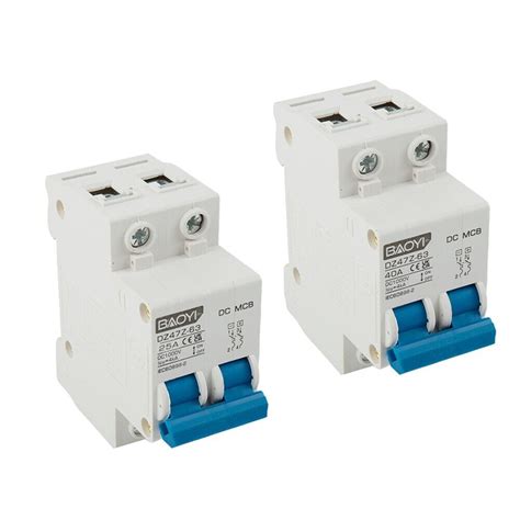 DC Miniature Circuit Breaker 2-Pole 1000V,32Amp | Ubuy India